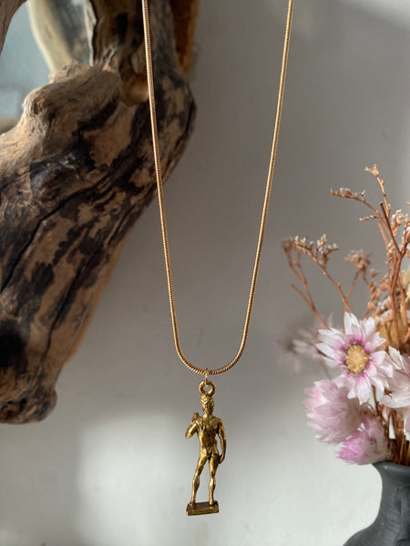 David By Michelangelo Gold Necklace