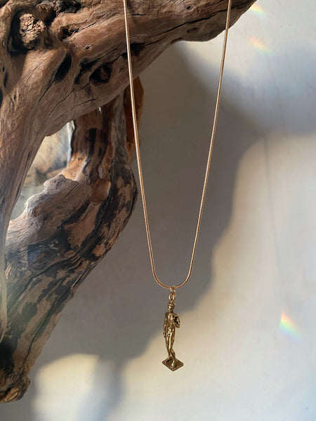 David By Michelangelo Gold Necklace