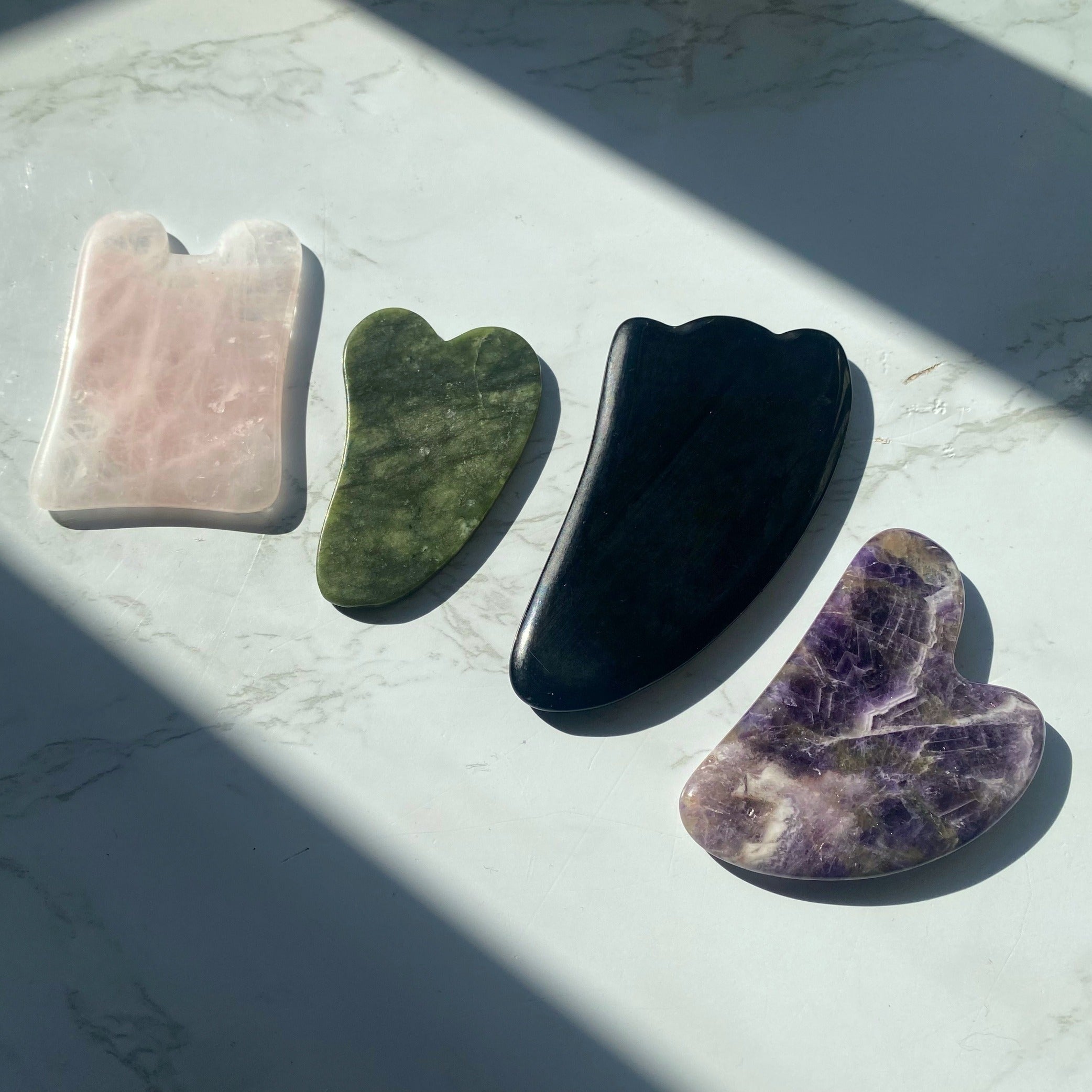crystal gua sha tools
