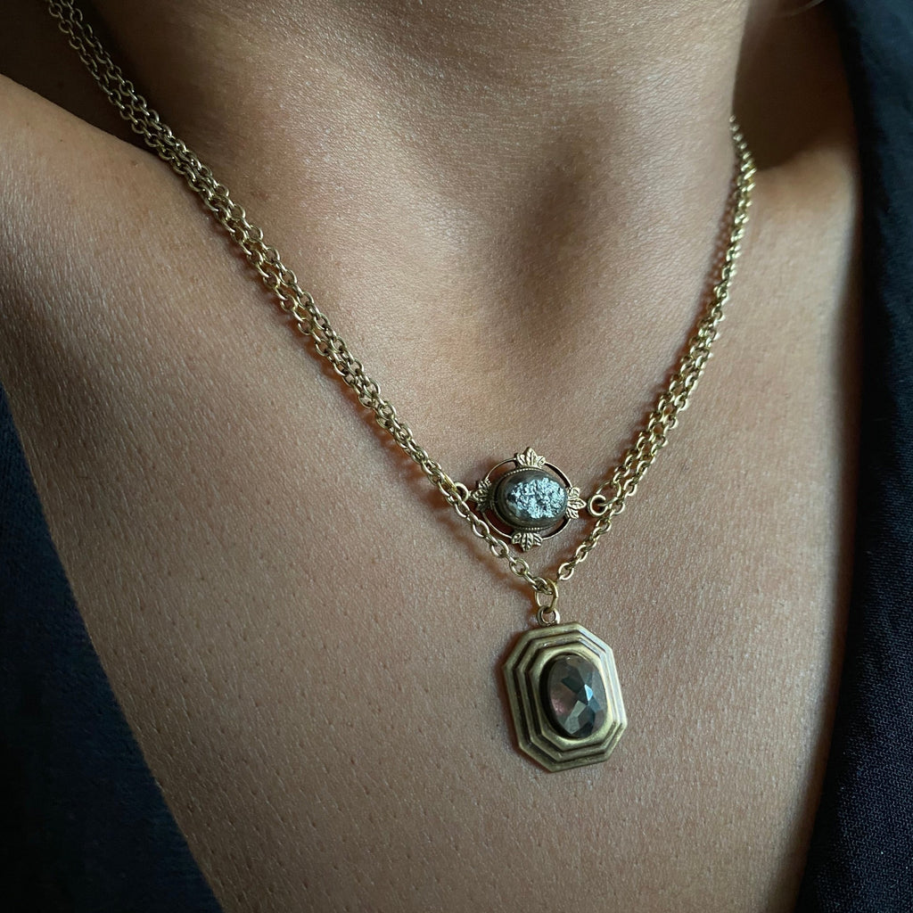 onlyartisan pyrite necklace