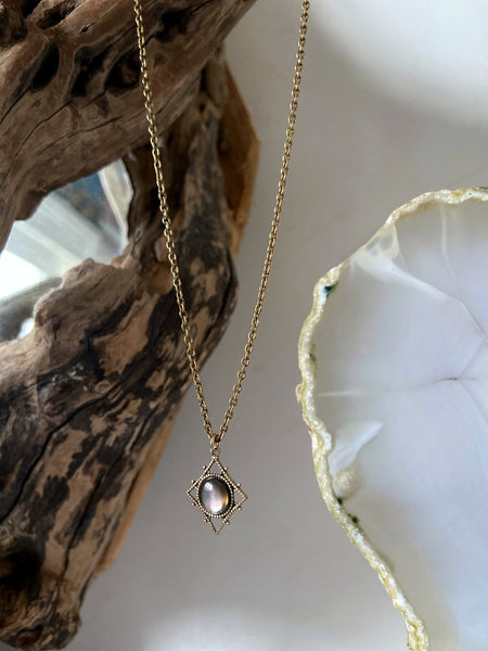dainty pearl necklace