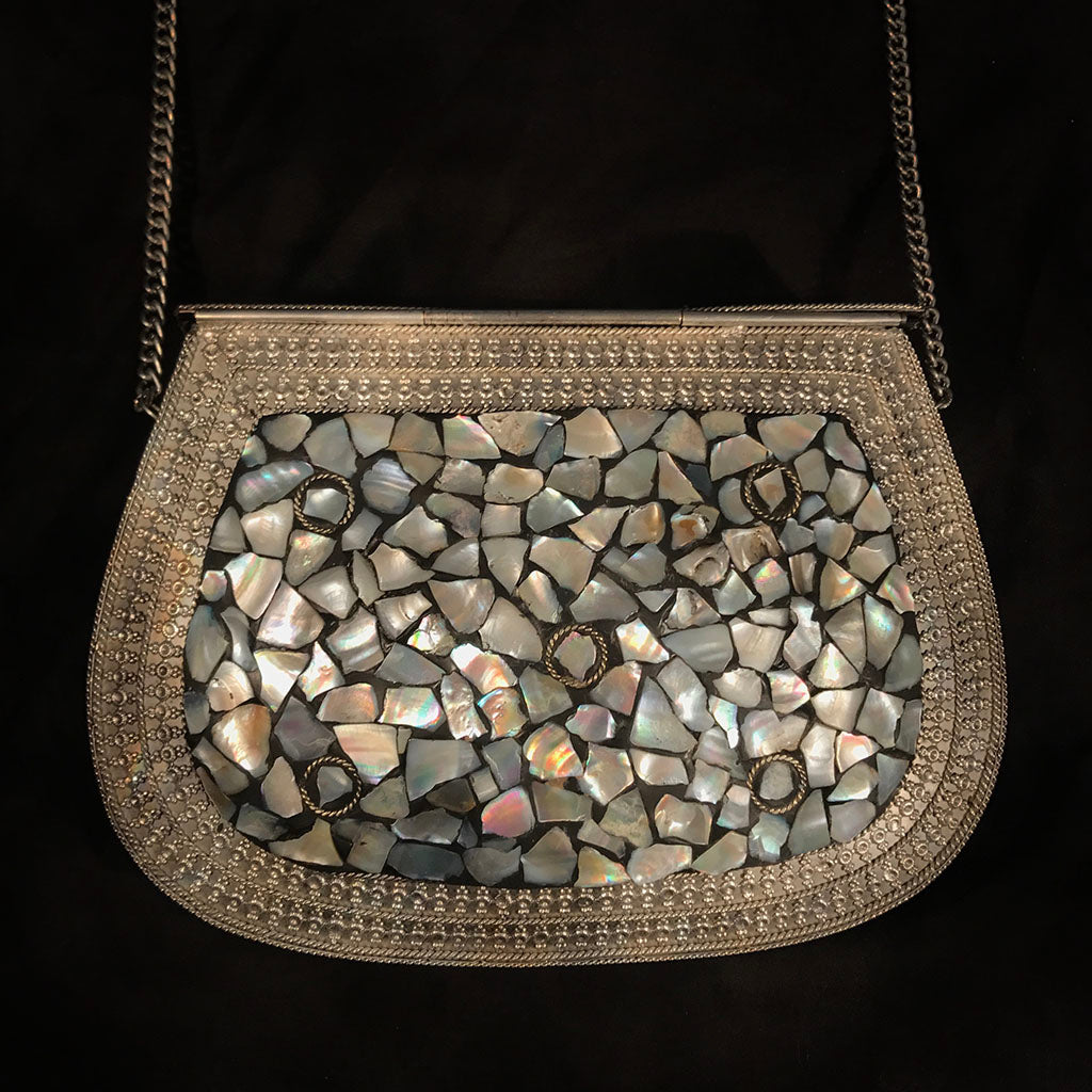 vintage pearl bag