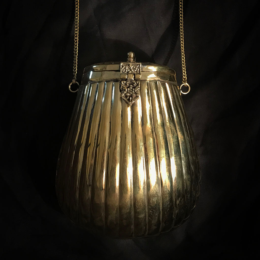 vintage metal bag