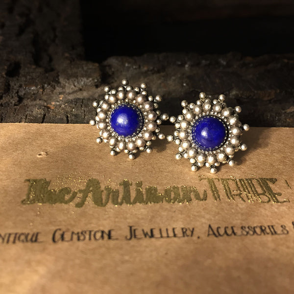 lapis lazuli studs