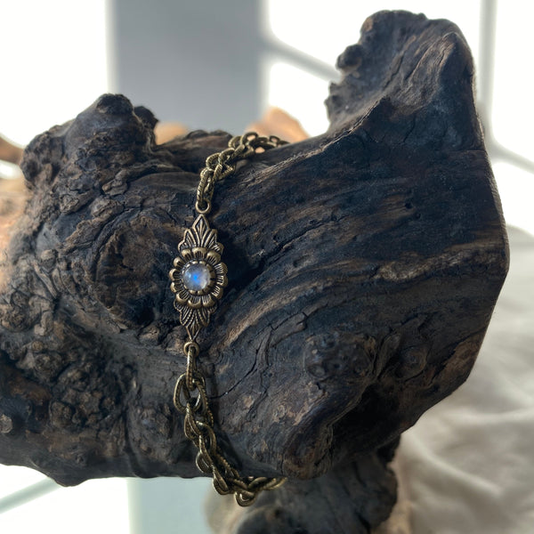 antique moonstone bracelet
