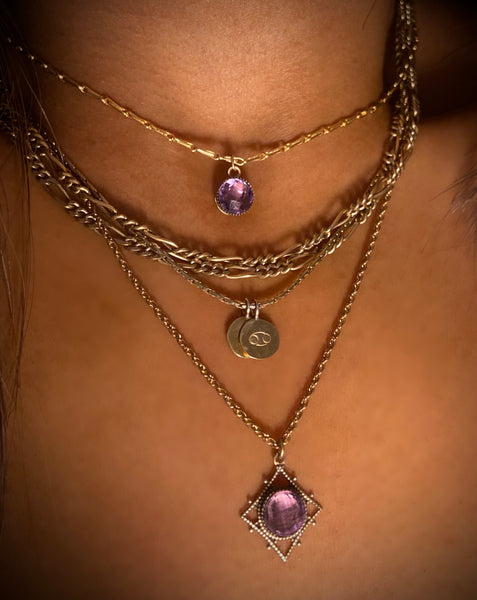 gold layering necklaces