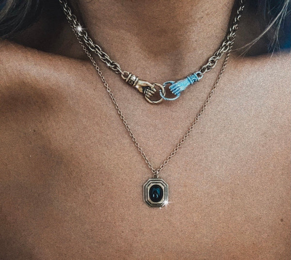 Interlocking Connection Necklace