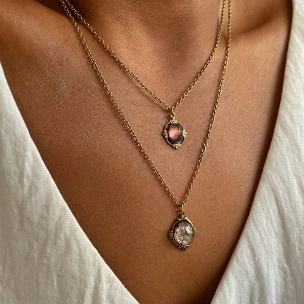 amethyst necklace