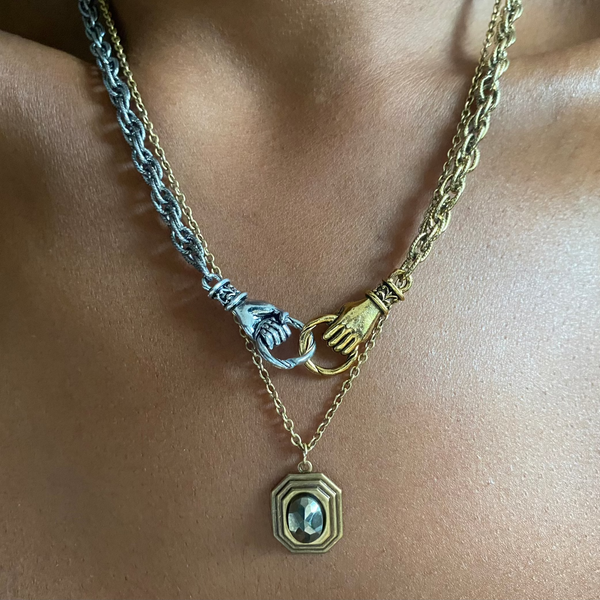 Interlocking Connection Necklace