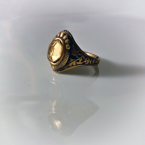 november birthstone ring