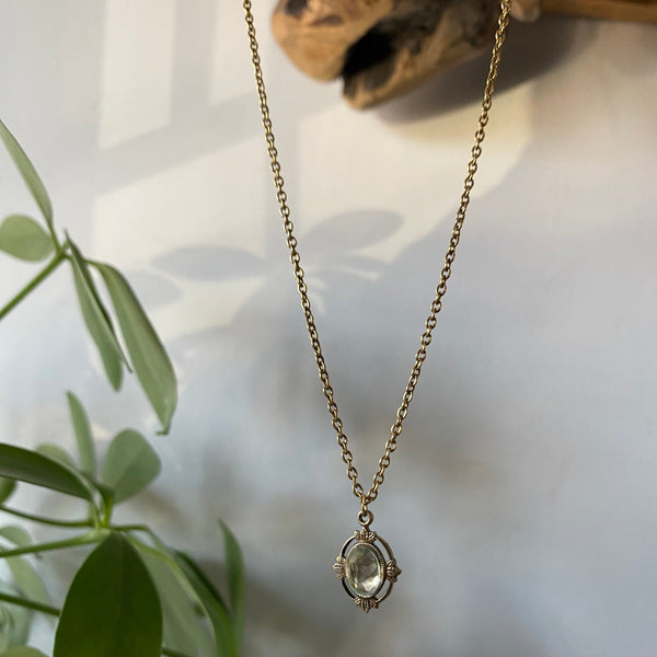 isla blue topaz necklace