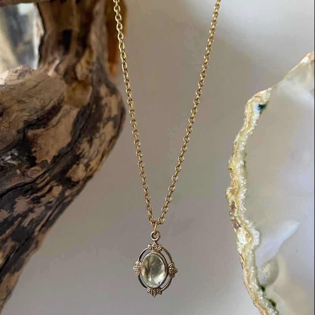 blue topaz necklace