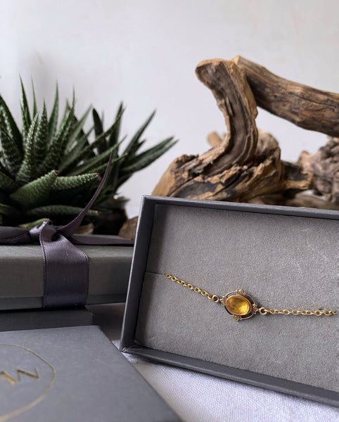 only artisan citrine bracelet