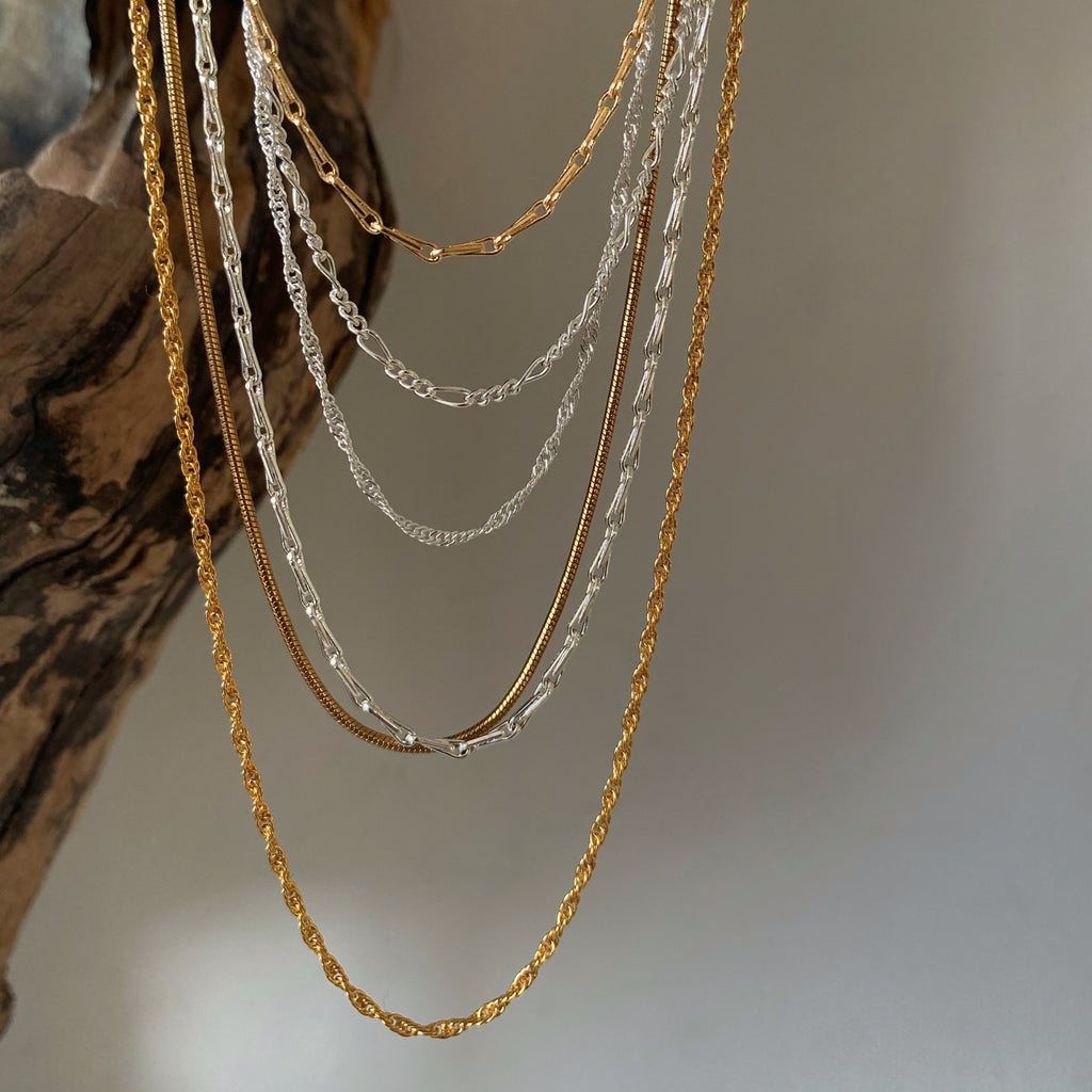 layering necklaces