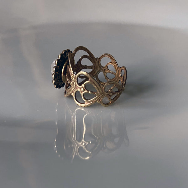 adjustable brass ring