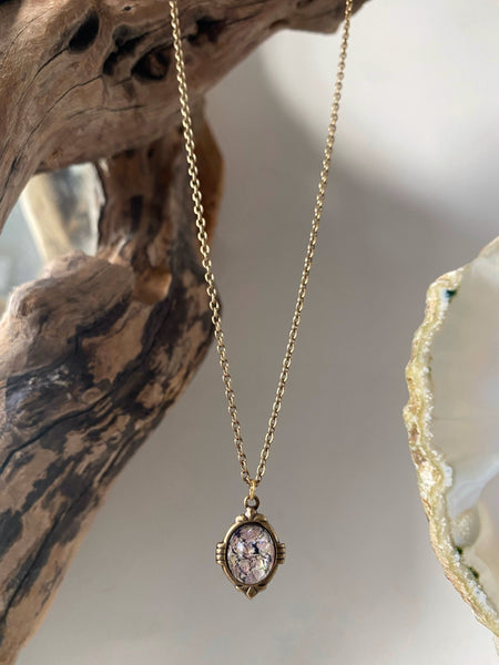 marya vintage opal necklace