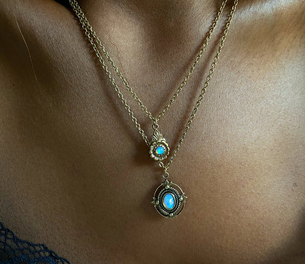 opal necklaces