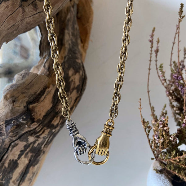 Interlocking Connection Necklace
