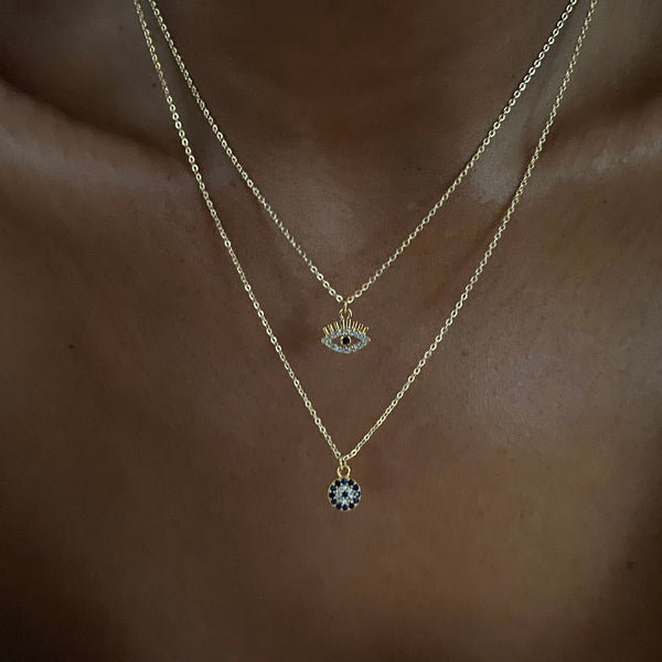 gold protection necklaces