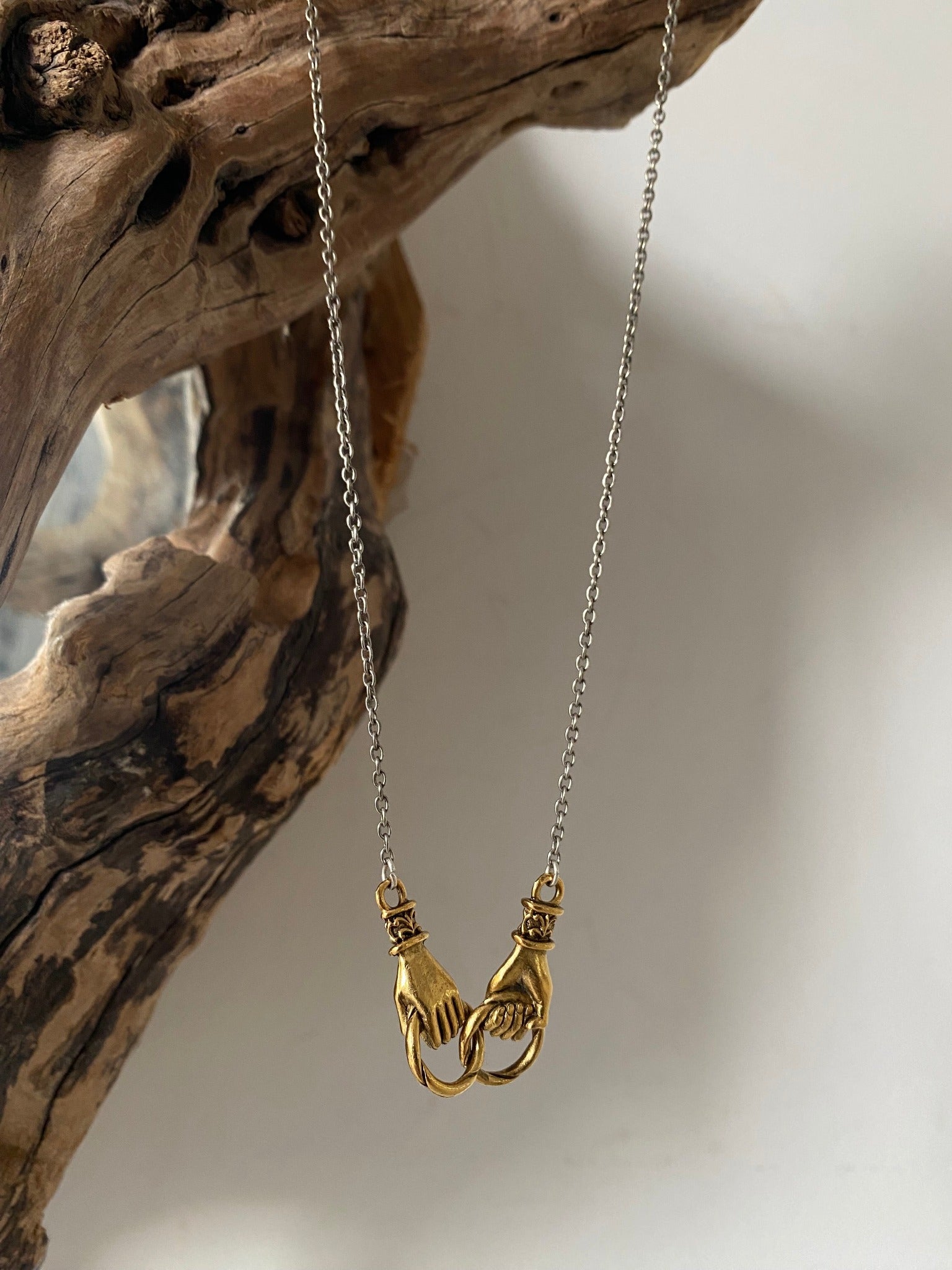 interlocking connection necklace