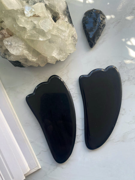 obsidian body gua sha