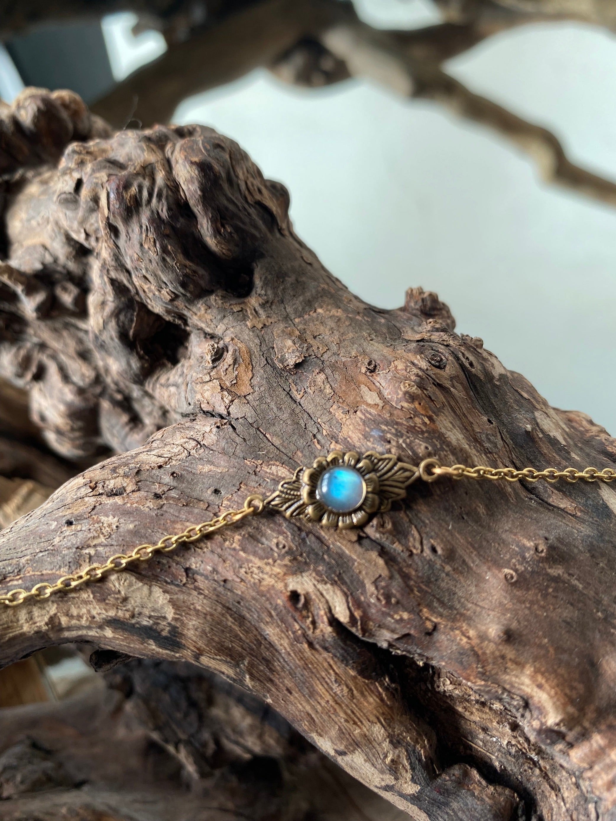 blue labradorite bracelet