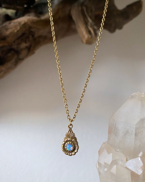 october opal necklace