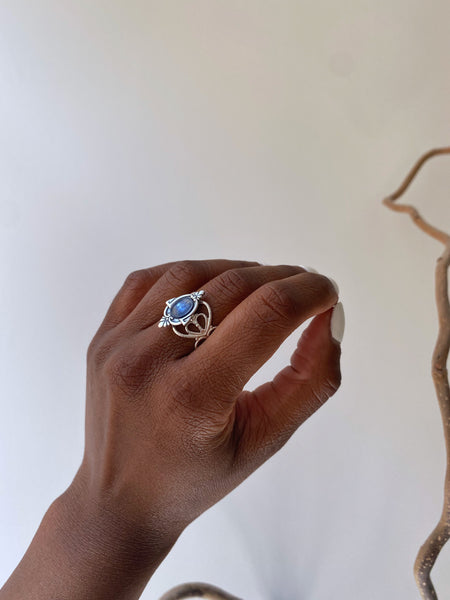 Aria Silver Kyanite Ring