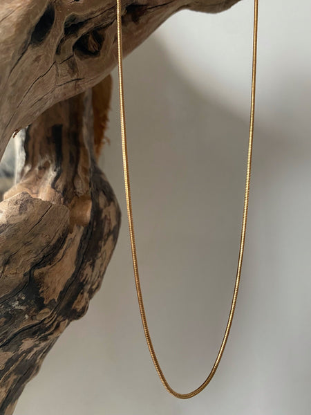 gold plated snake chain