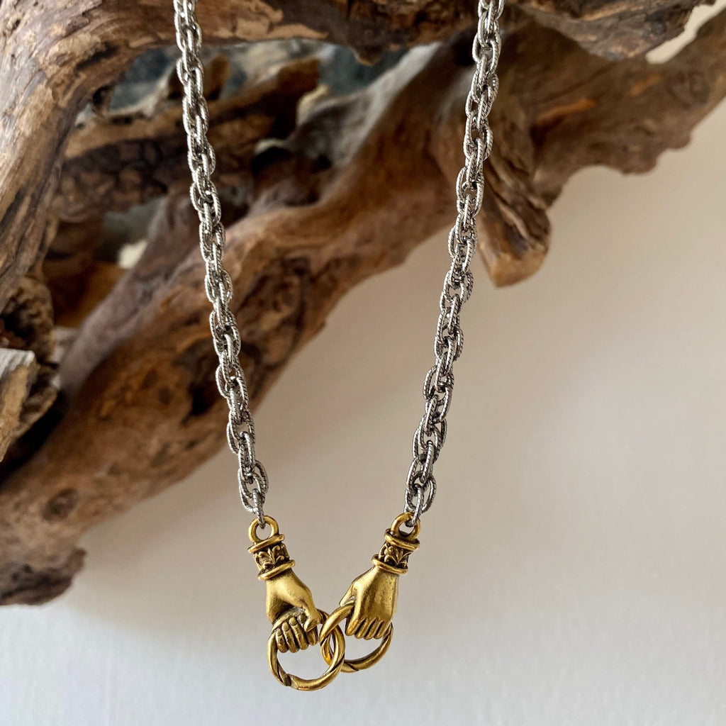 interlocking connection necklace