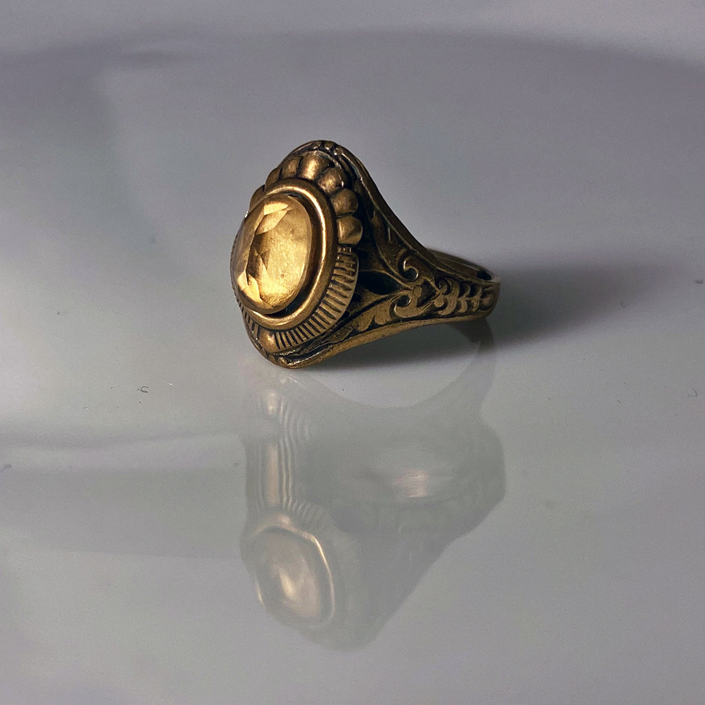 citrine ring