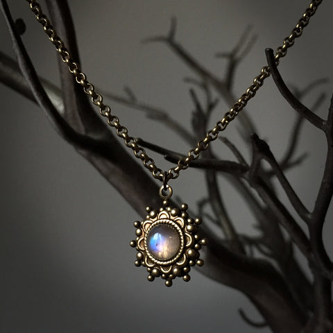 kira moonstone necklace