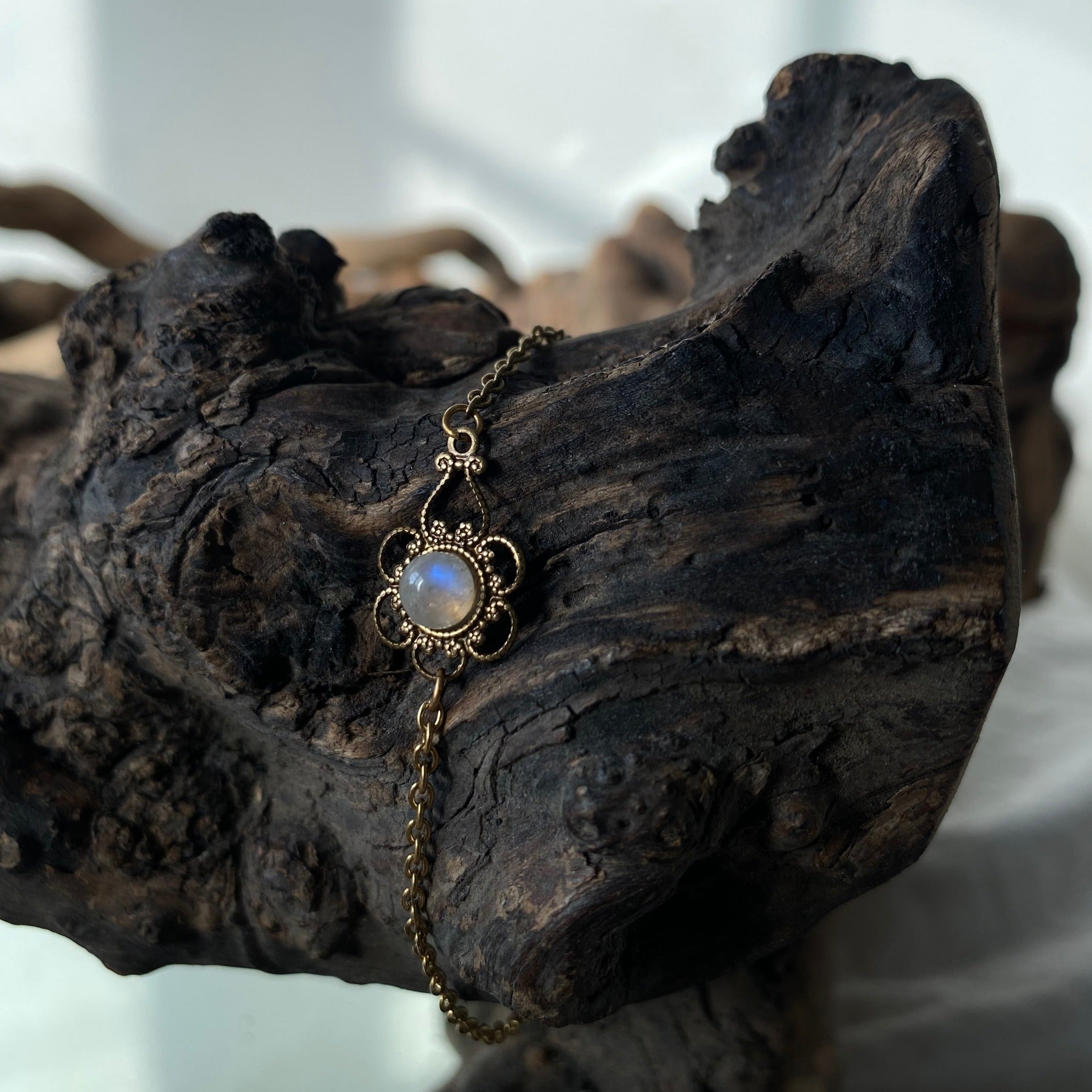 blue moonstone bracelet