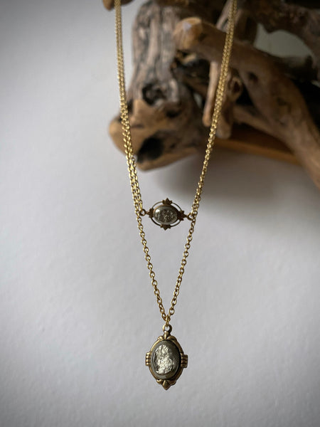 pyrite necklaces