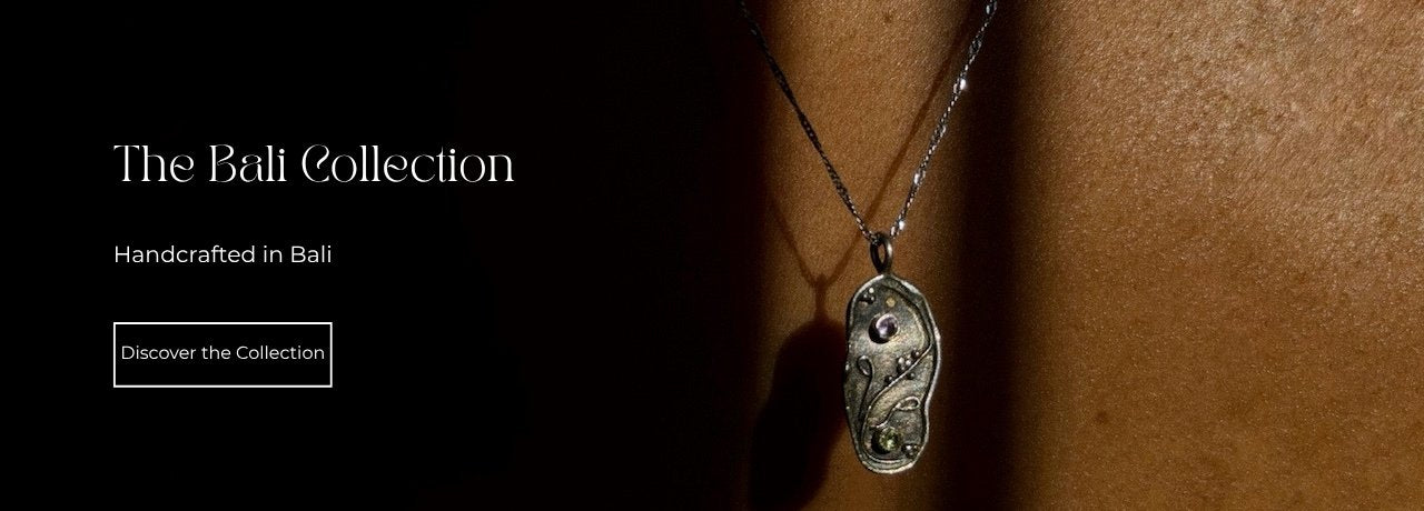 Antique sterling silver yin yang talisman necklace handcrafted in Bali - The Bali Collection by Only Artisan